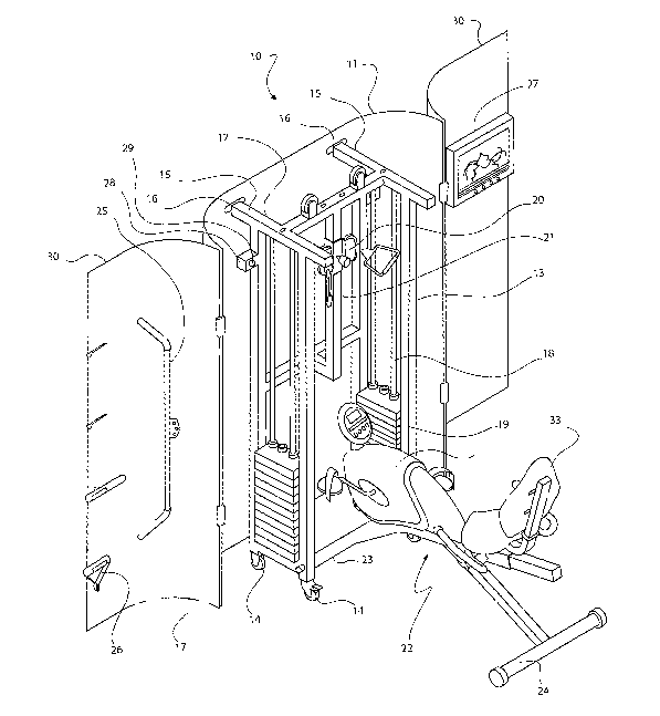 A single figure which represents the drawing illustrating the invention.